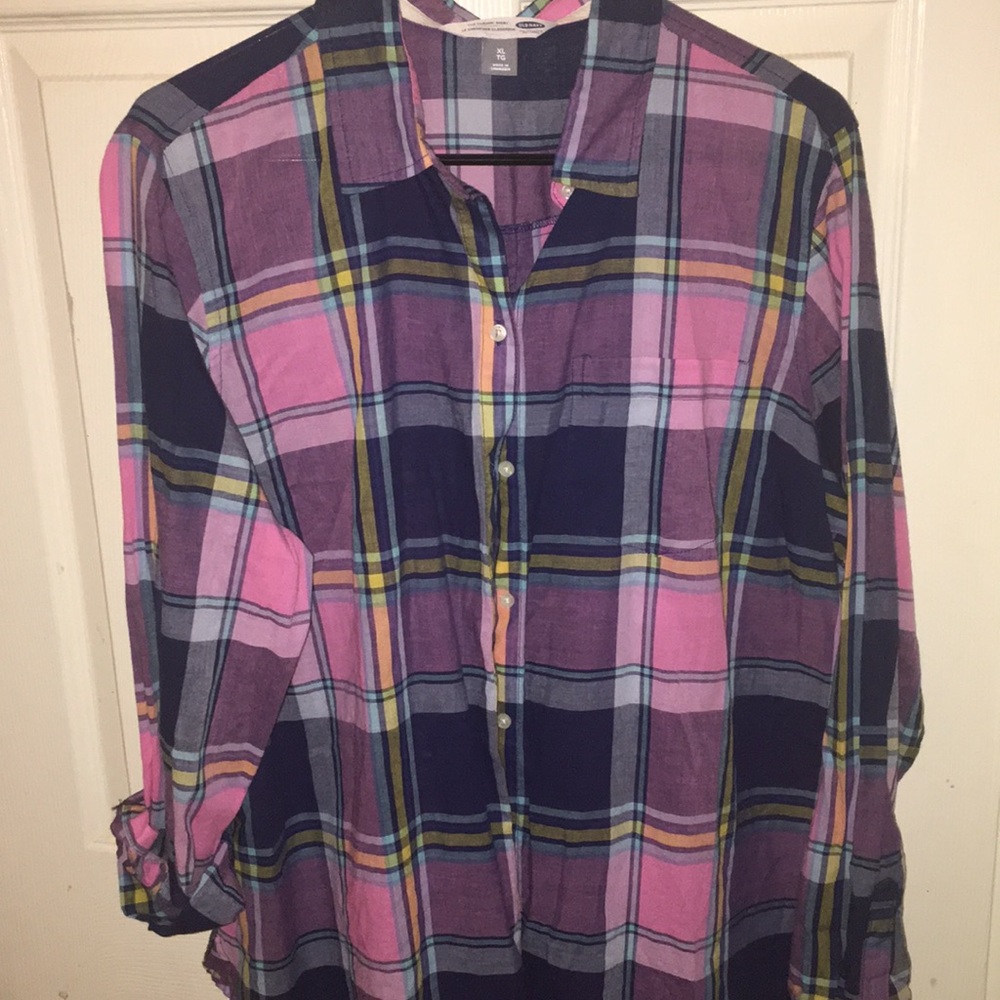 Long sleeve xl flannel from old navy